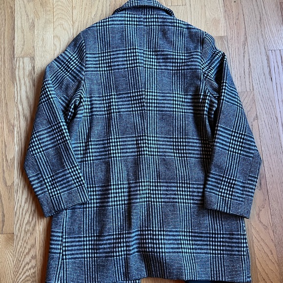 MANGO Girls’ Checked Coat Size 11-12 152 cm - Picture 5 of 5